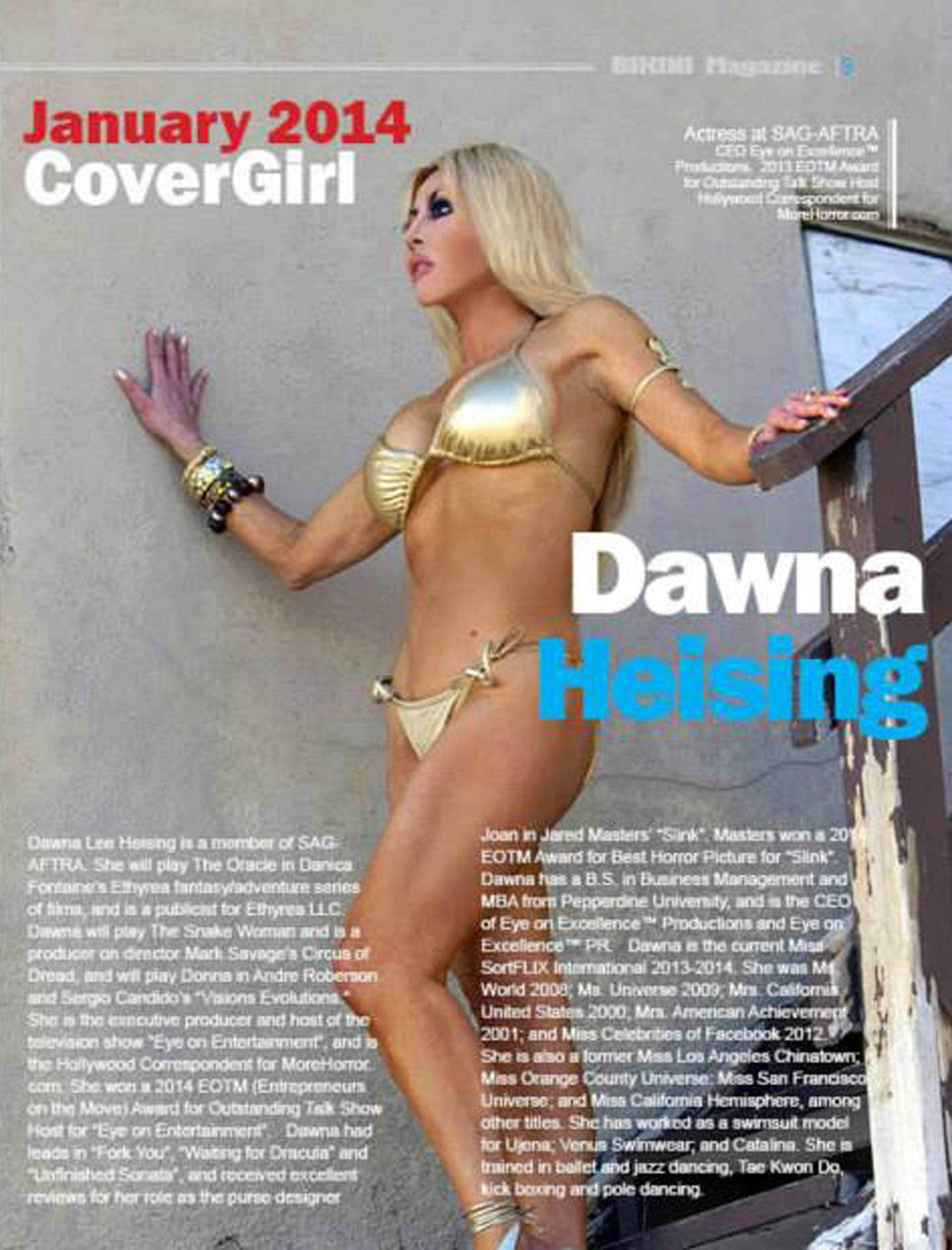 January 2014 Issue of Bikini Magazine