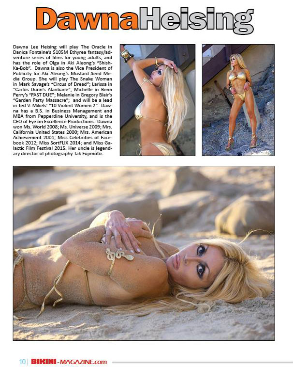 Bikini Magazine August 2015