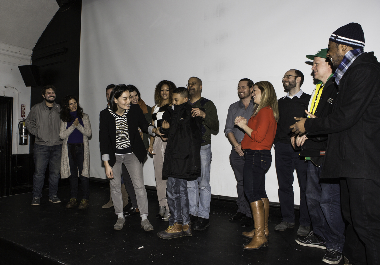 COLOR/BLIND screening with José Venutolo, Caren Skibell, Rachel Talbot, Caroline M. Stucky, Roberta Trentin, Lex Scott Davis, Damien Townsend, Felix Hiciano, Alessandro Sampogna, Chrissy Oakes, Thomas Buschbeck, Swiss Chris & Loubens Louis (left