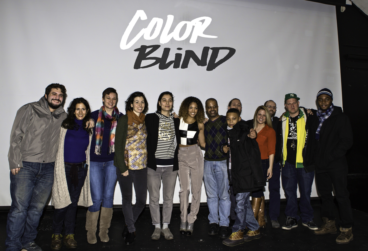 COLOR/BLIND screening with cast & crew.