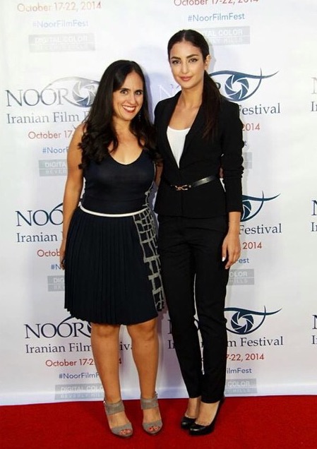 red carpet for the 2014 annual Iranian Noor Film Festival.