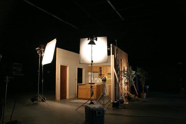 One of our sets for Shock Therapy TV...the Movie!