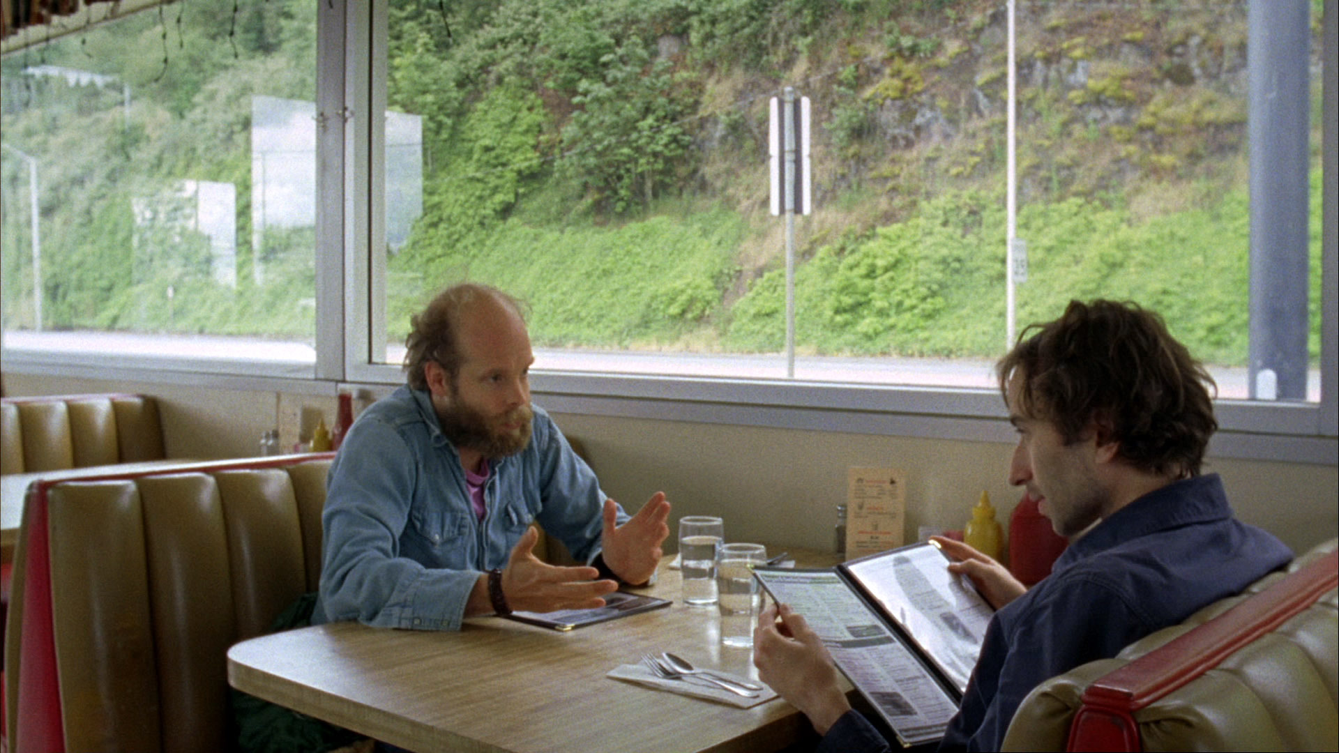 Still of Daniel London and Will Oldham in Old Joy (2006)