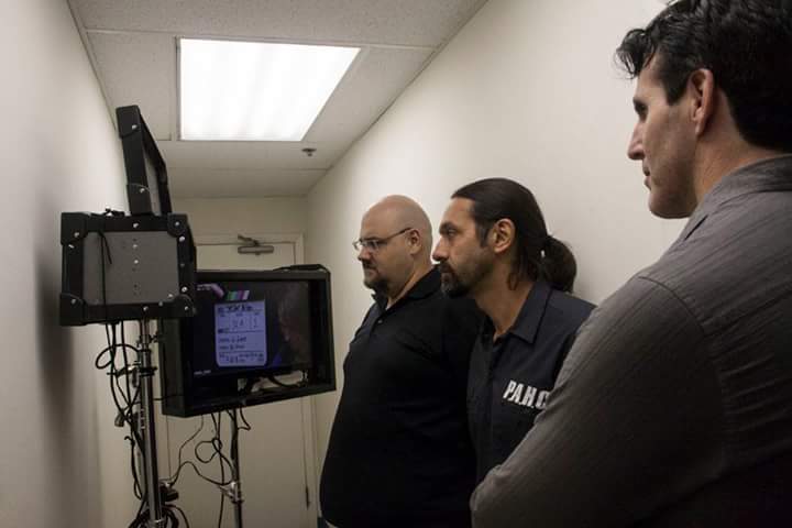 Dark Military Behind the scenes: Checking out the scene w/Director Loren W. Lepre & Steve Carino