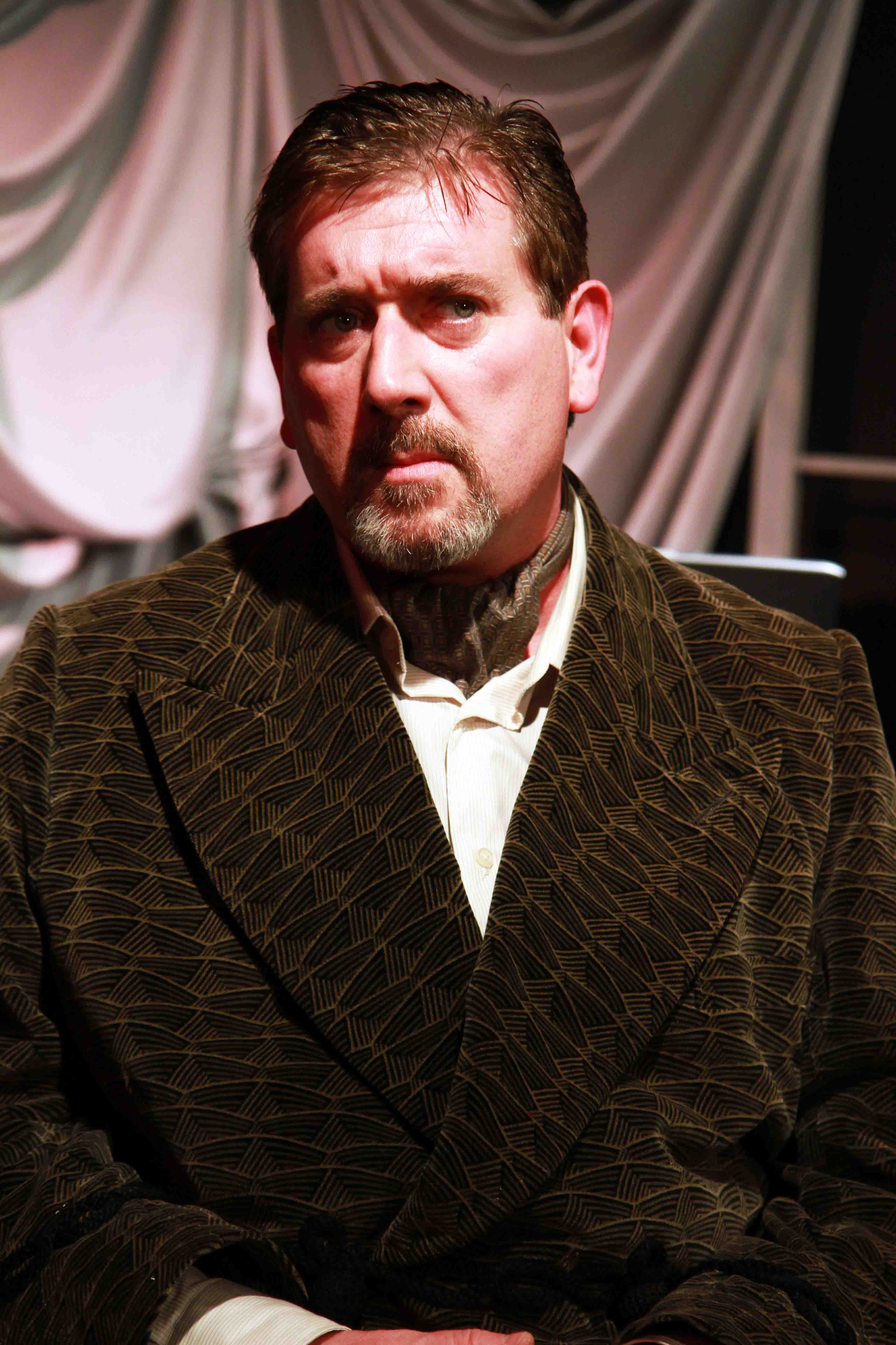 GARY HERON As Hugh Moncrieffe in CHASING BECKETT at The London Theatre 2012