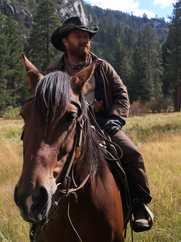 Travis James Campbell, On set in Kennedy Meadows. ( THE PROTAGONIST 2011 )