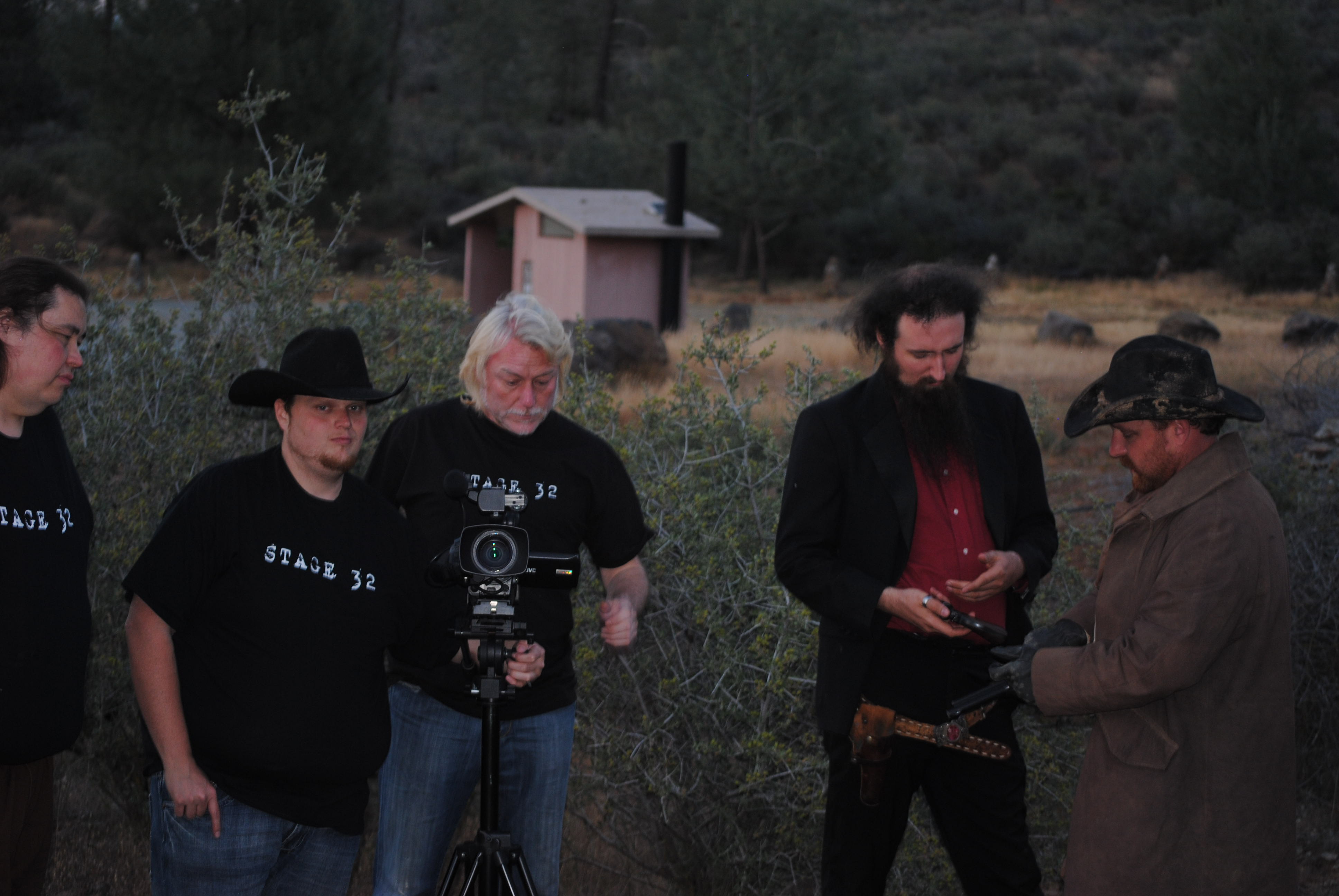on set, THE PROTAGONIST. 2012