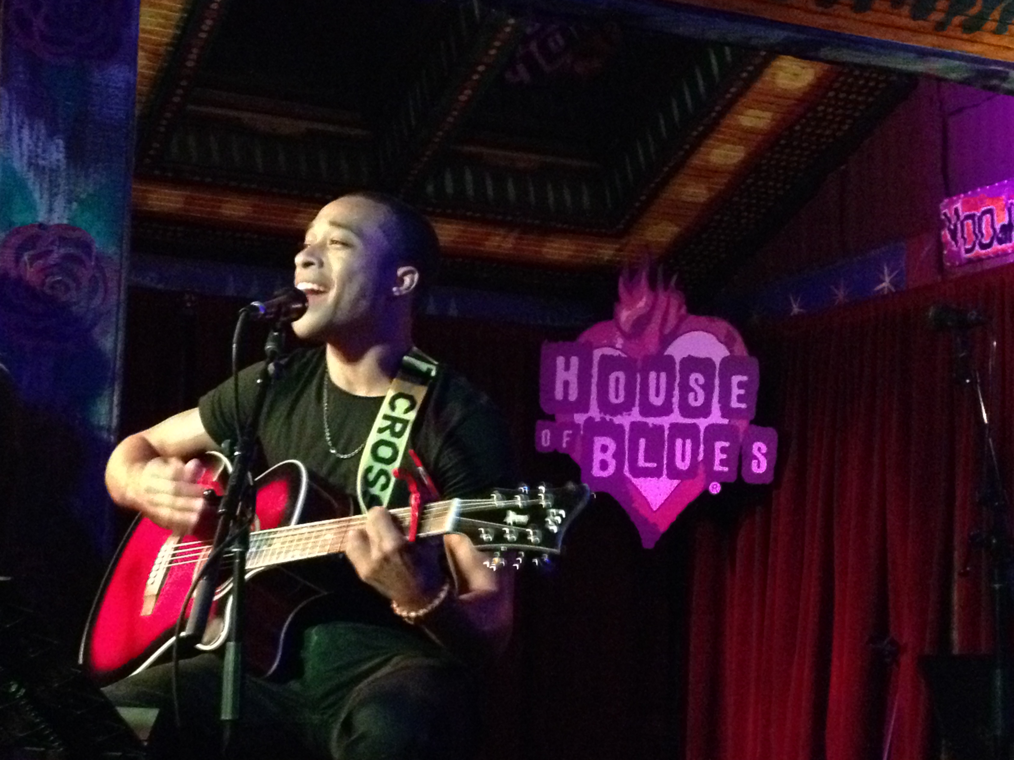 Tyler Parks performing in a Two Night engagement at the House Of Blues Sunset Strip in Los Angeles
