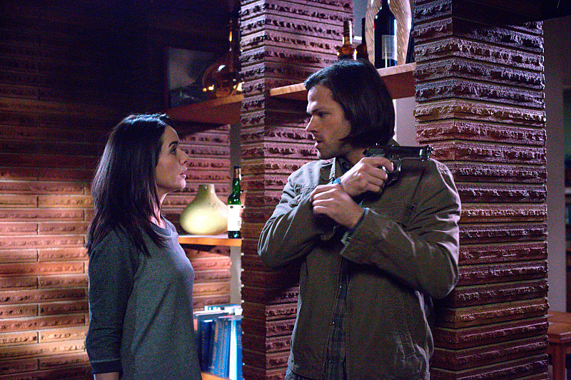 Still of Jared Padalecki and Michelle Morgan in Supernatural (2005)