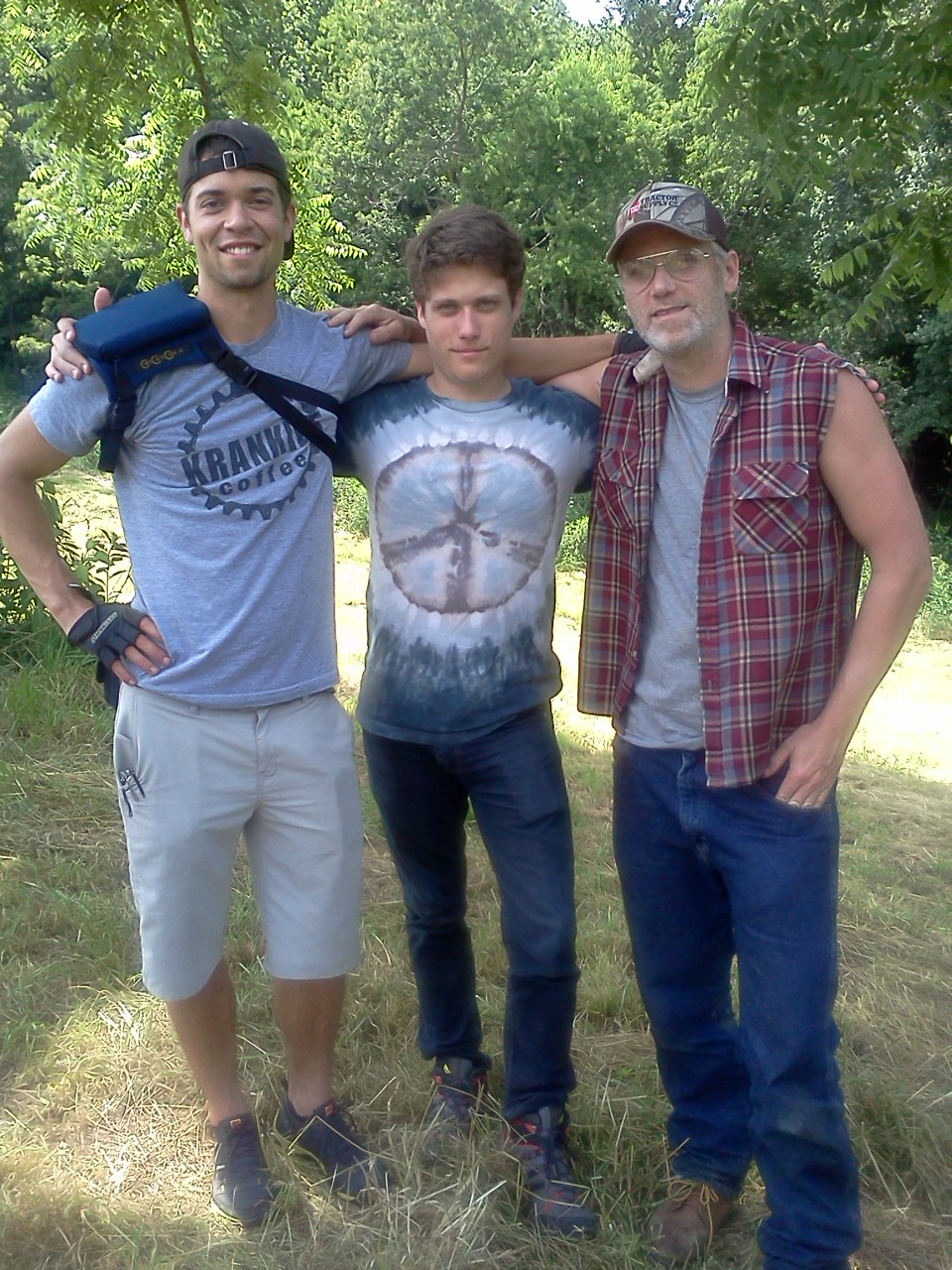 'VENISON EATERS', Asheville, North Carolina (L-R) Dylan Conrad, Jordan Taratoot, Chris Kies