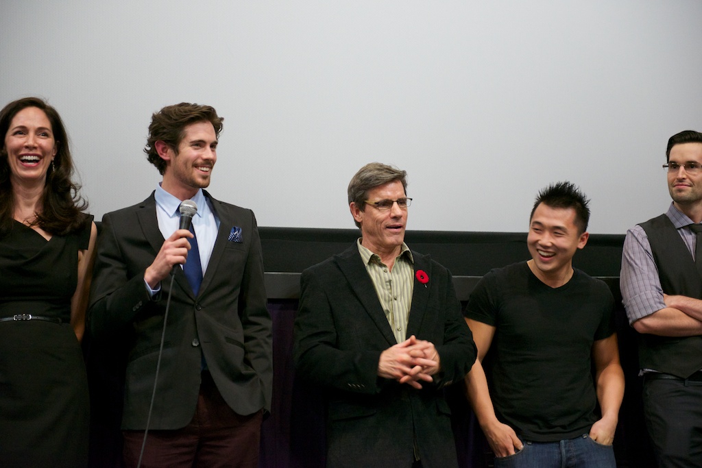 Cast and Crew at the Q&A after the World Premiere of John Apple Jack in Vancouver, Canada at the Vancouver Asian Film Festival.