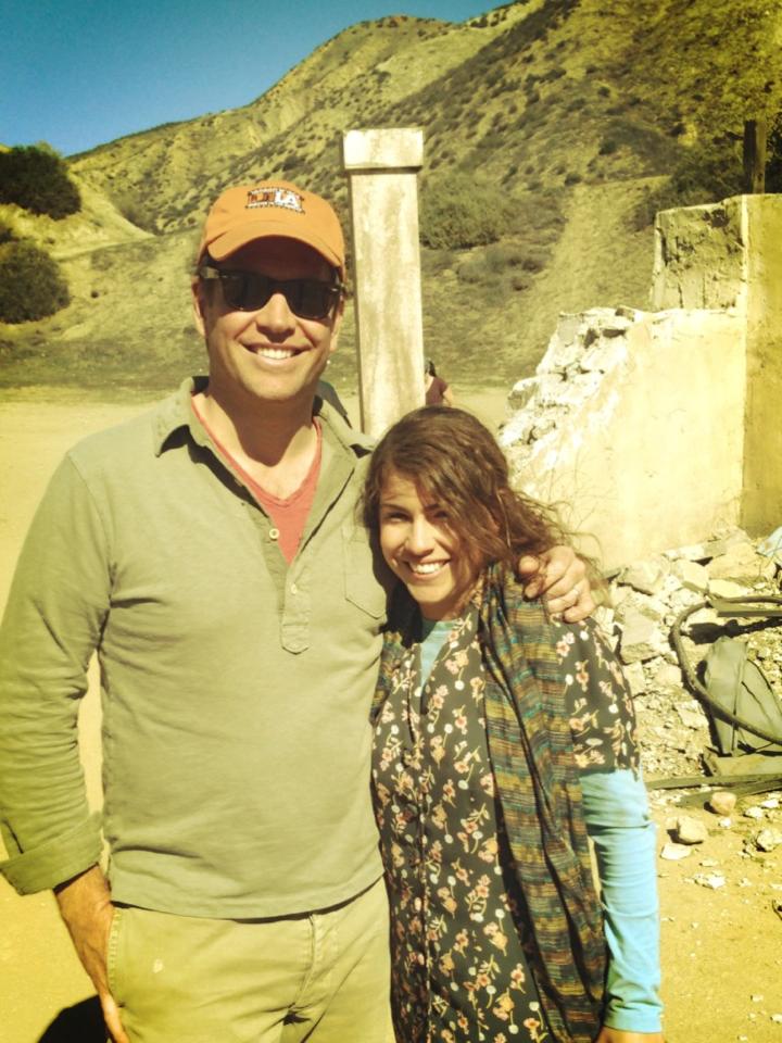On Set of NCIS with Michael Weatherly