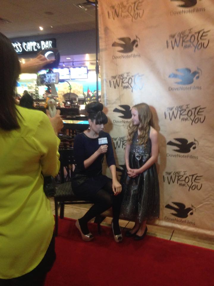 Avi Lake being interviewed by Style Lush TV at 