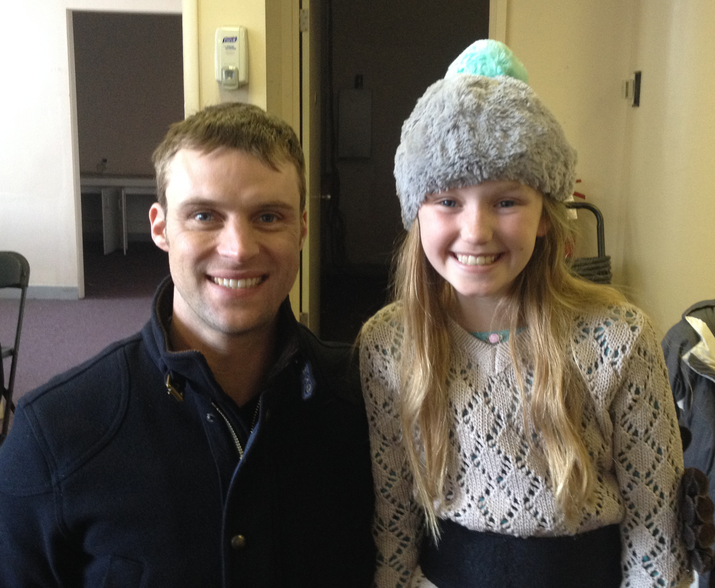 Jesse Spencer & Avi Lake on set of 