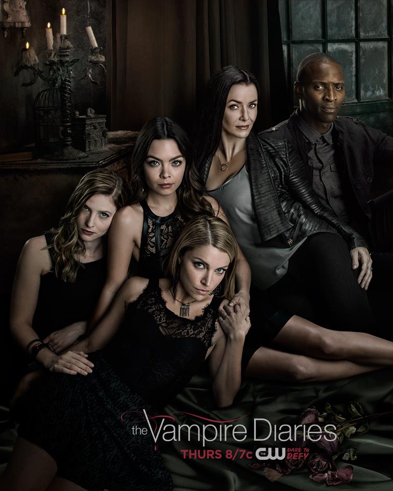 'The Vampire Diaries' Season 7. Features: Elizabeth Blackmore, Scarlett Byrne, Teressa Liane, Annie Wersching and Jaiden Kane.