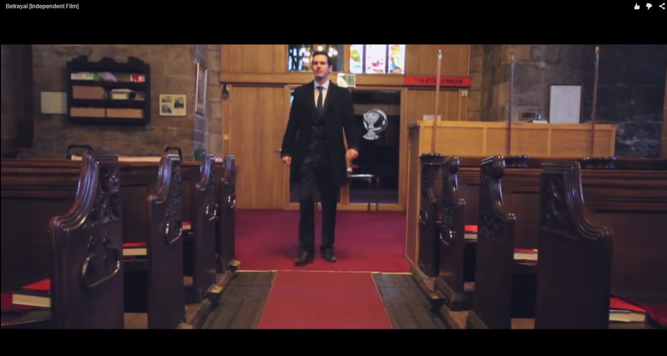 Betrayal (2015) - Gareth returns to the church in which he was married