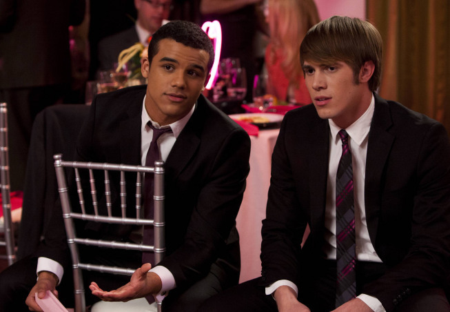 Still of Blake Jenner and Jacob Artist in Glee (2009)