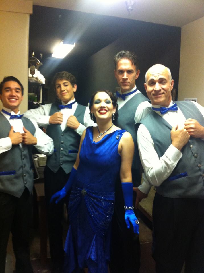 Muzzy and her Boys from Thoroughly Modern Millie