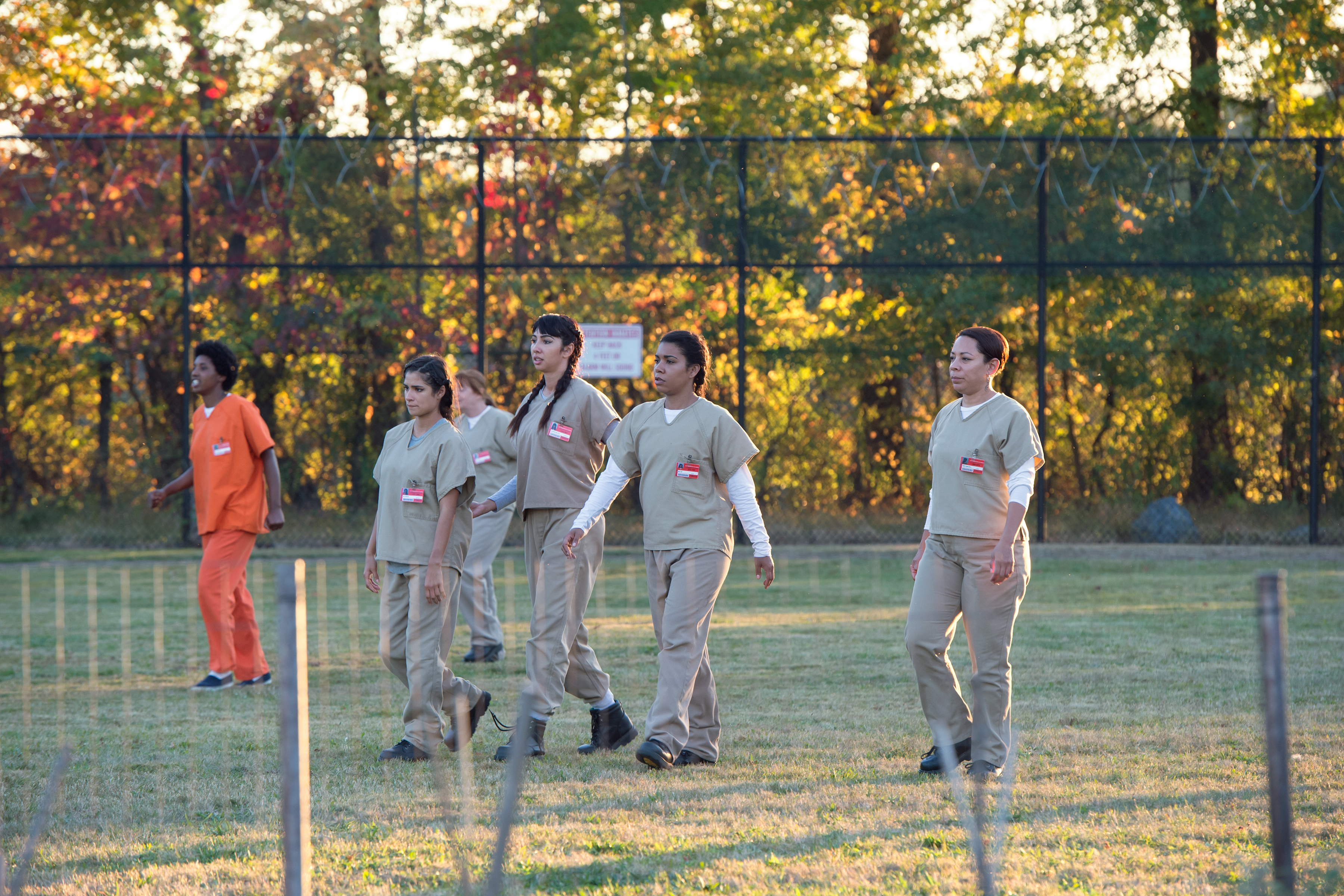 Still of Selenis Leyva, Jessica Pimentel, Jackie Cruz and Diane Guerrero in Orange Is the New Black (2013)