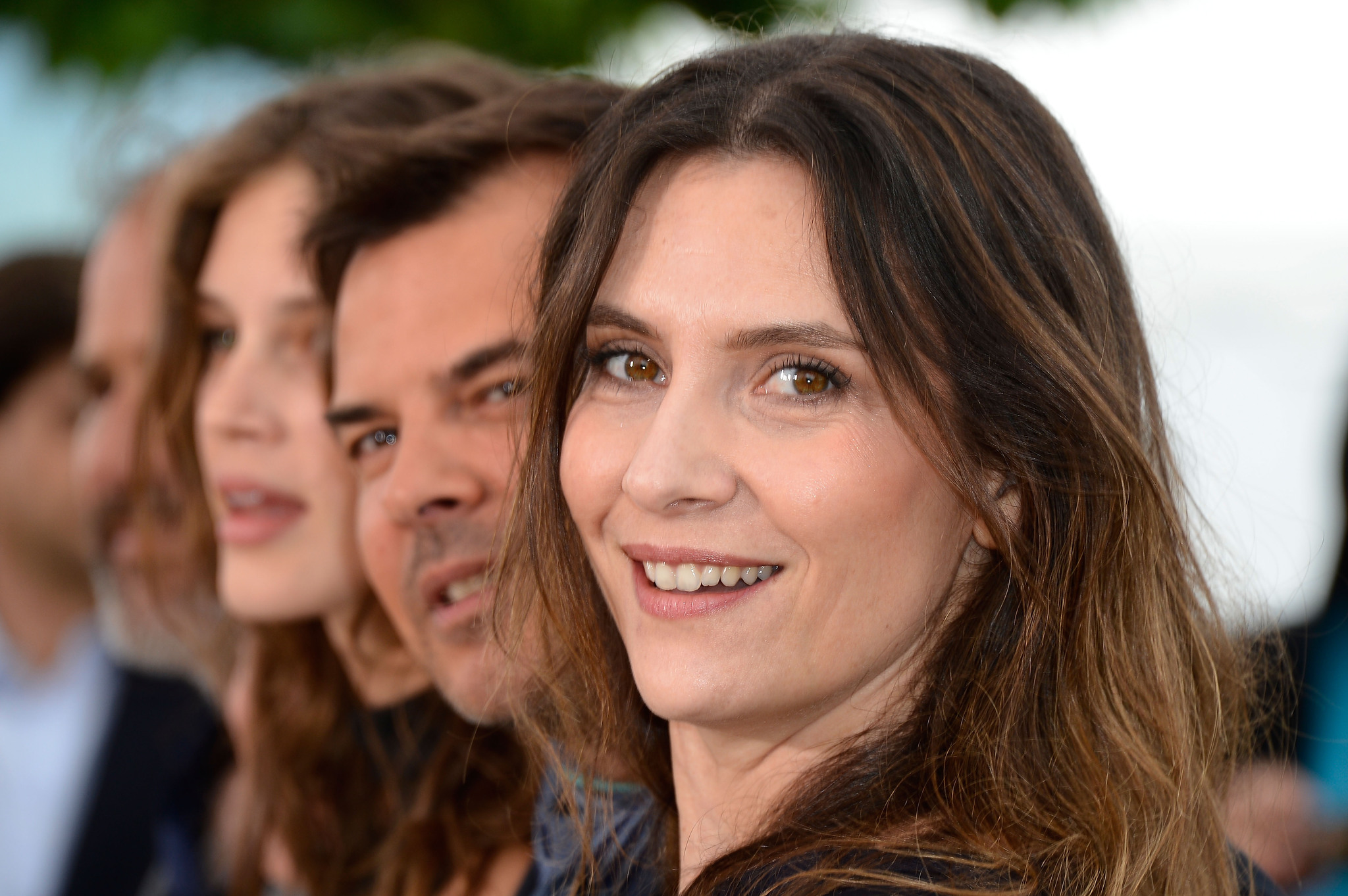 François Ozon, Géraldine Pailhas and Marine Vacth at event of Jauna ir grazi (2013)