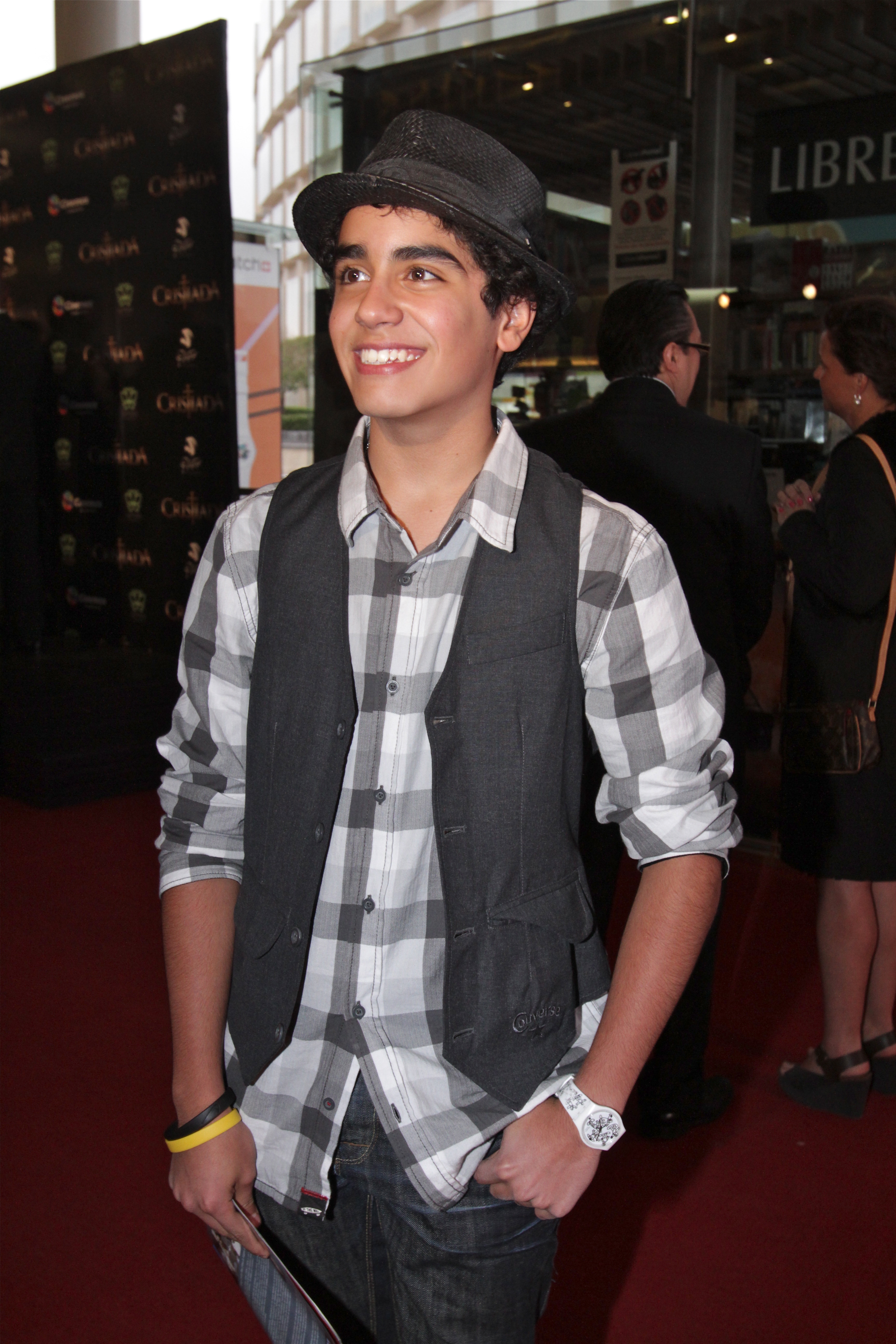 Mauricio at Red Carpet of Cristiada (For Greater Glory) in Mexico.