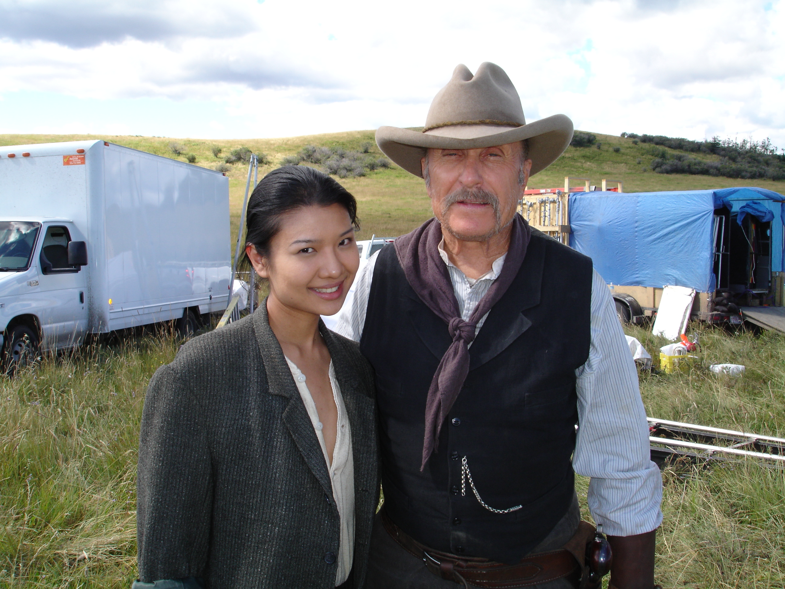 stills, broken trail amc, gwendoline yeo and Robert Duvall, calgary, canada