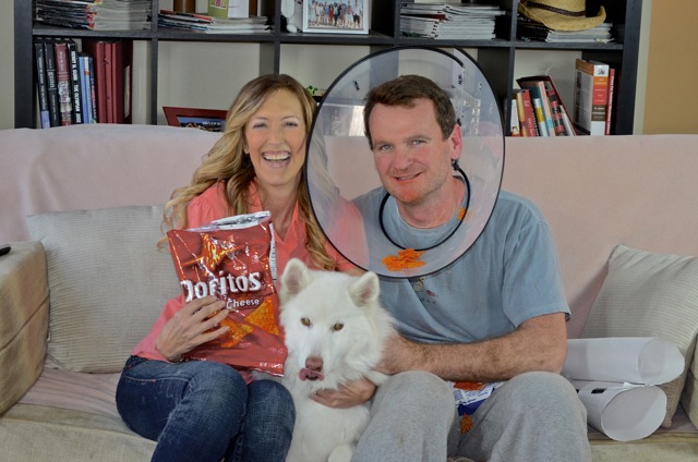 Happily upstaged by pound hound now Hollywood bound. 2013 Doritos' Crash the Super Bowl commercial Contender. http://apps.facebook.com/crashthesuperbowl?page=watch&video=2148