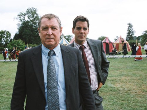 Still of John Hopkins and John Nettles in Midsomerio zmogzudystes (1997)