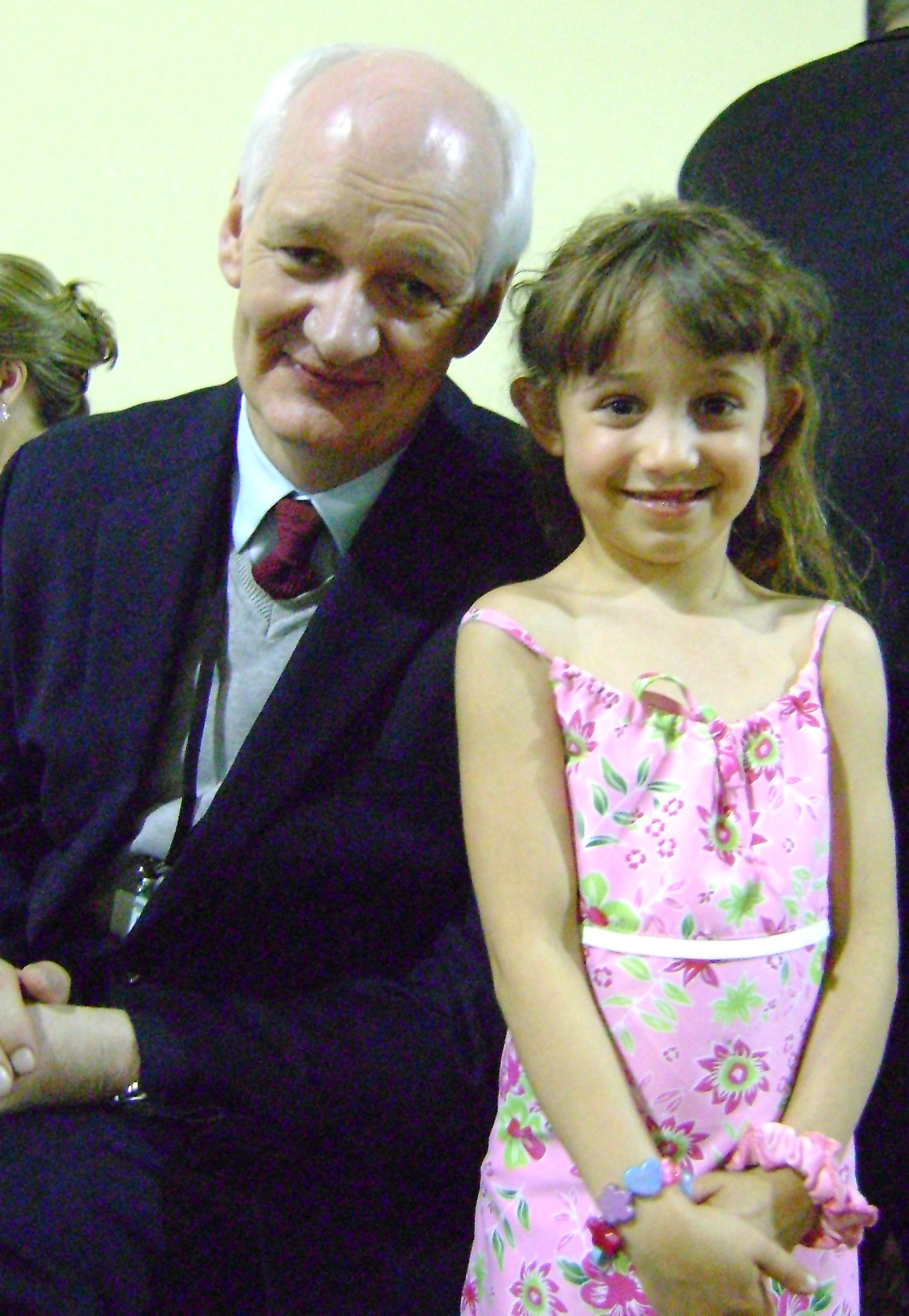With Colin Mochrie on the set of 
