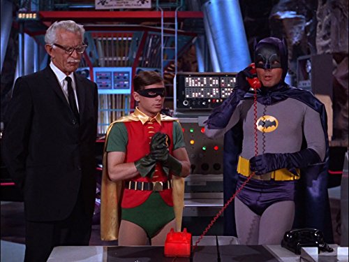 Still of Adam West, Alan Napier and Burt Ward in Batman (1966)