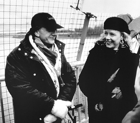 Katja Riemann and Sönke Wortmann in Der bewegte Mann (1994)
