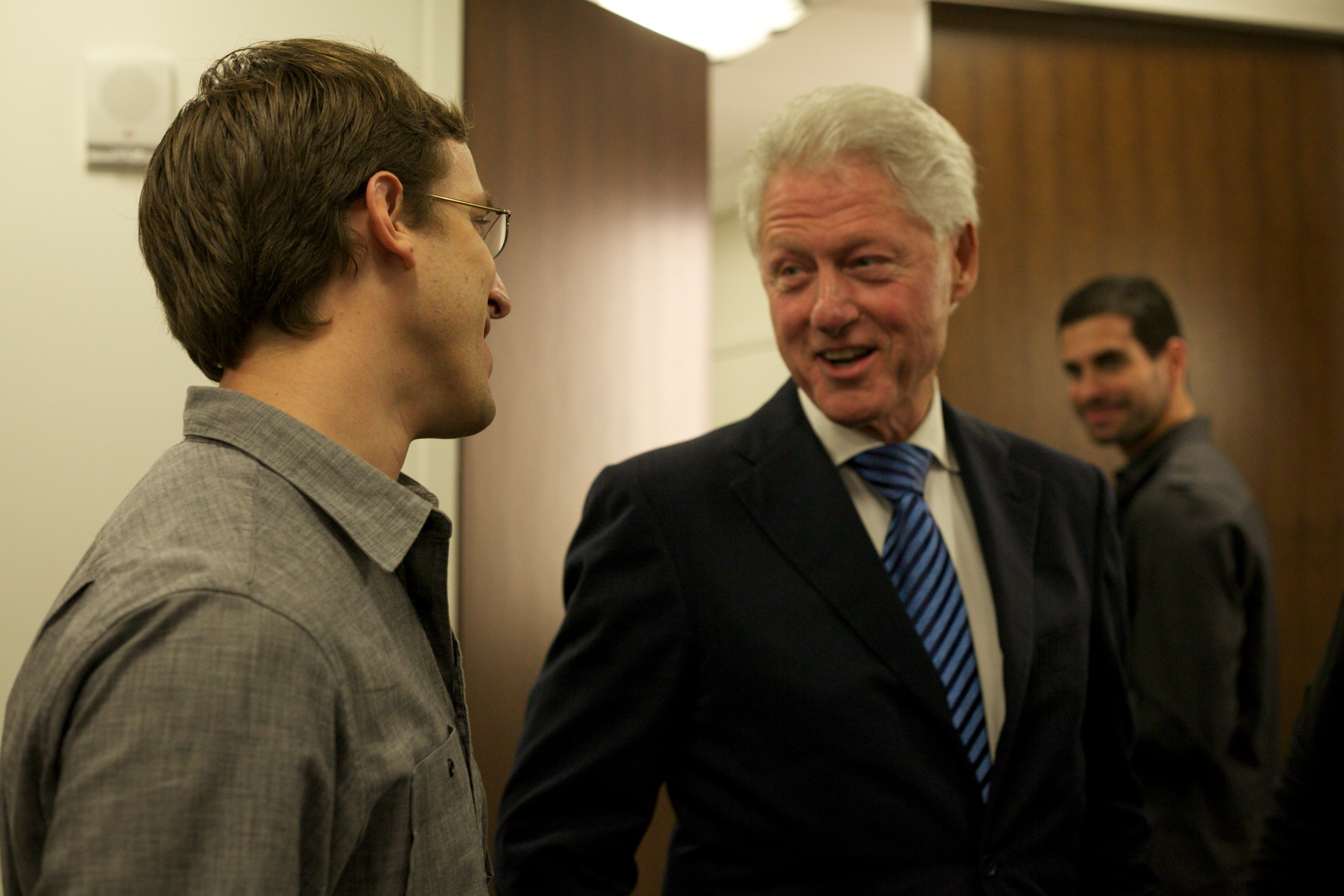 President Bill Clinton, Josh Greenbaum