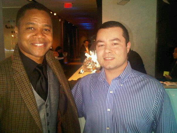 Actor Cuba Gooding, Jr and producer Rob Simmons