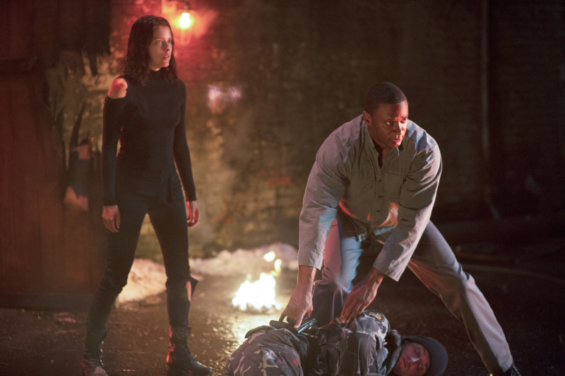 Still of David Ramsey and Audrey Marie Anderson in Strele (2012)