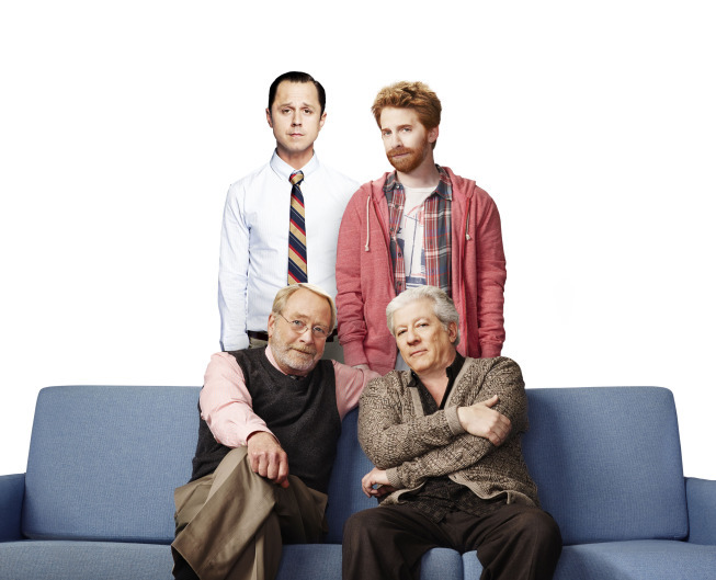 Giovanni Ribisi, Seth Green, Martin Mull and Peter Riegert in Dads (2013)