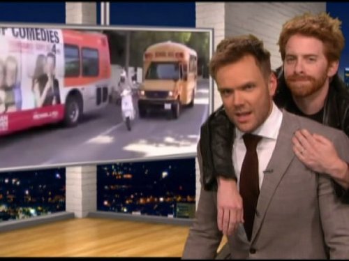 Still of Seth Green and Joel McHale in The Soup (2004)