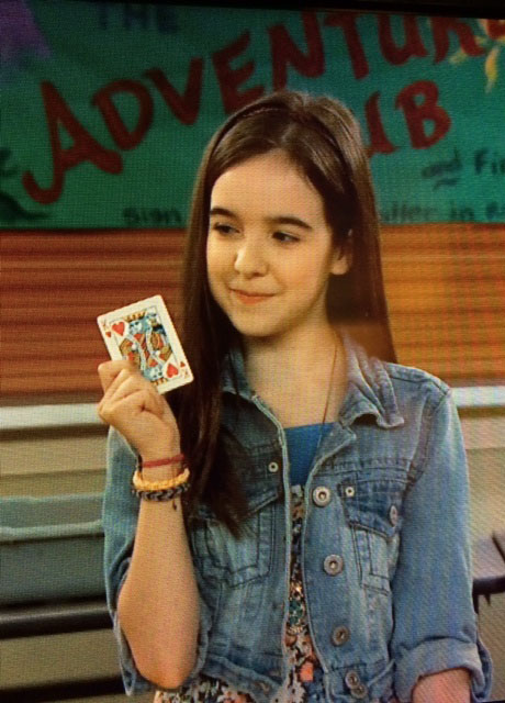 Tess plays a card trick on Nicky Ricky Dicky and Dawn on Nickelodeon - episode 