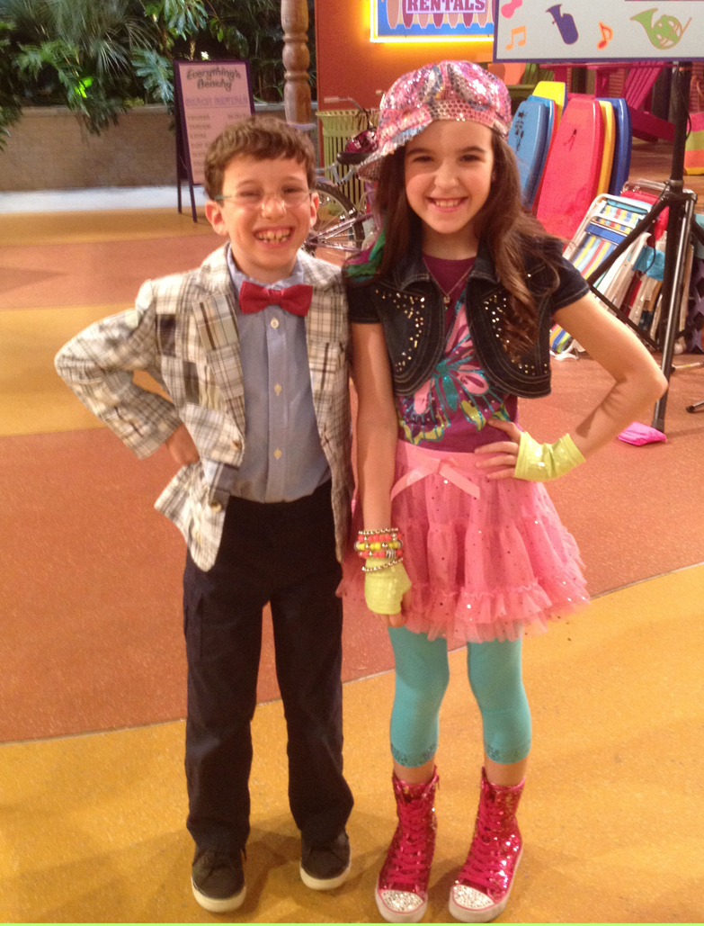 Nelson and Megan characters on Austin and Ally!