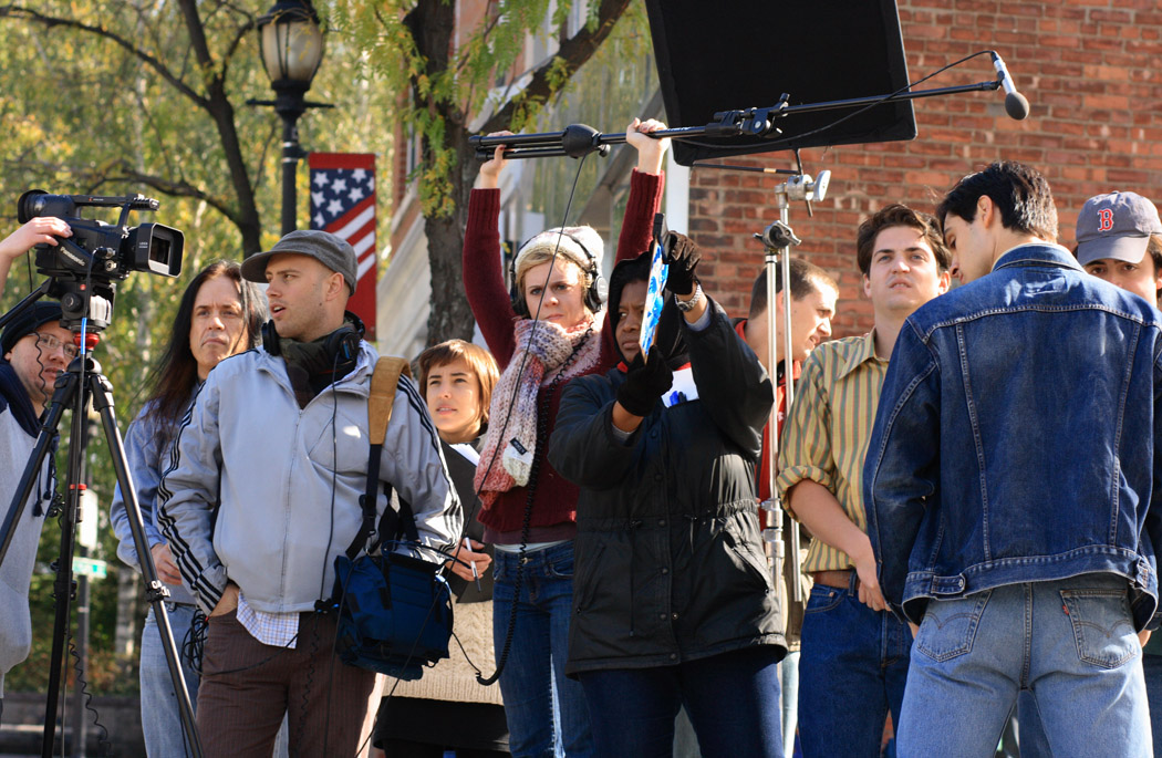 Paulo Quiros on set during Essence, directed by Dan Roentsch