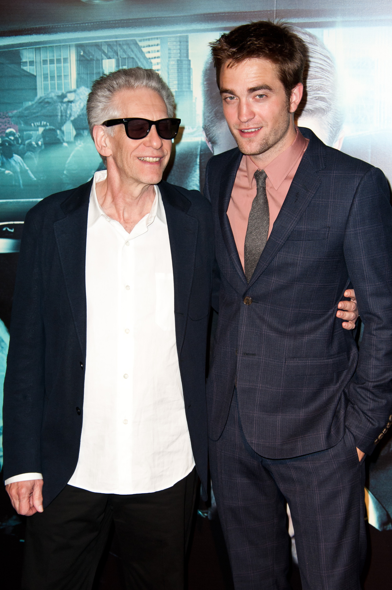 David Cronenberg and Robert Pattinson at event of Kosmopolis (2012)