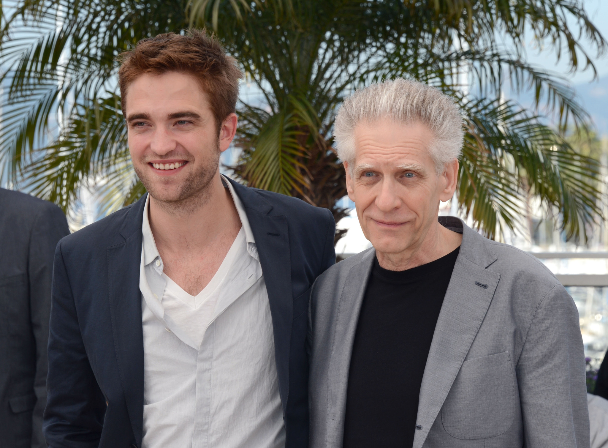 David Cronenberg and Robert Pattinson at event of Kosmopolis (2012)