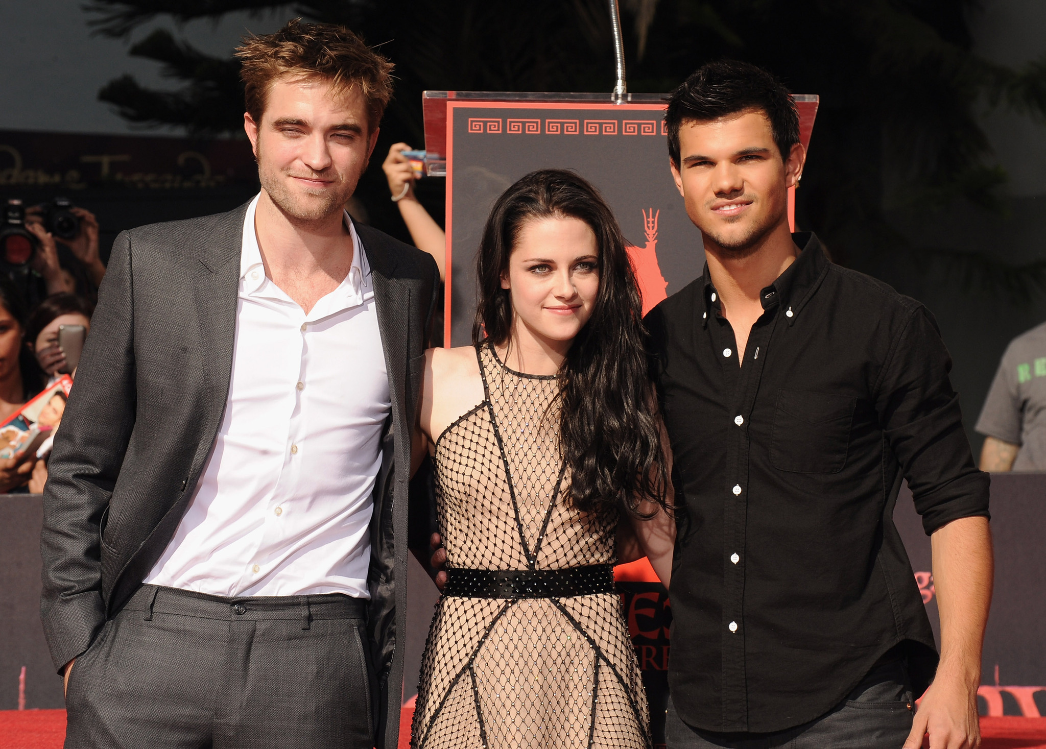 Kristen Stewart, Taylor Lautner and Robert Pattinson