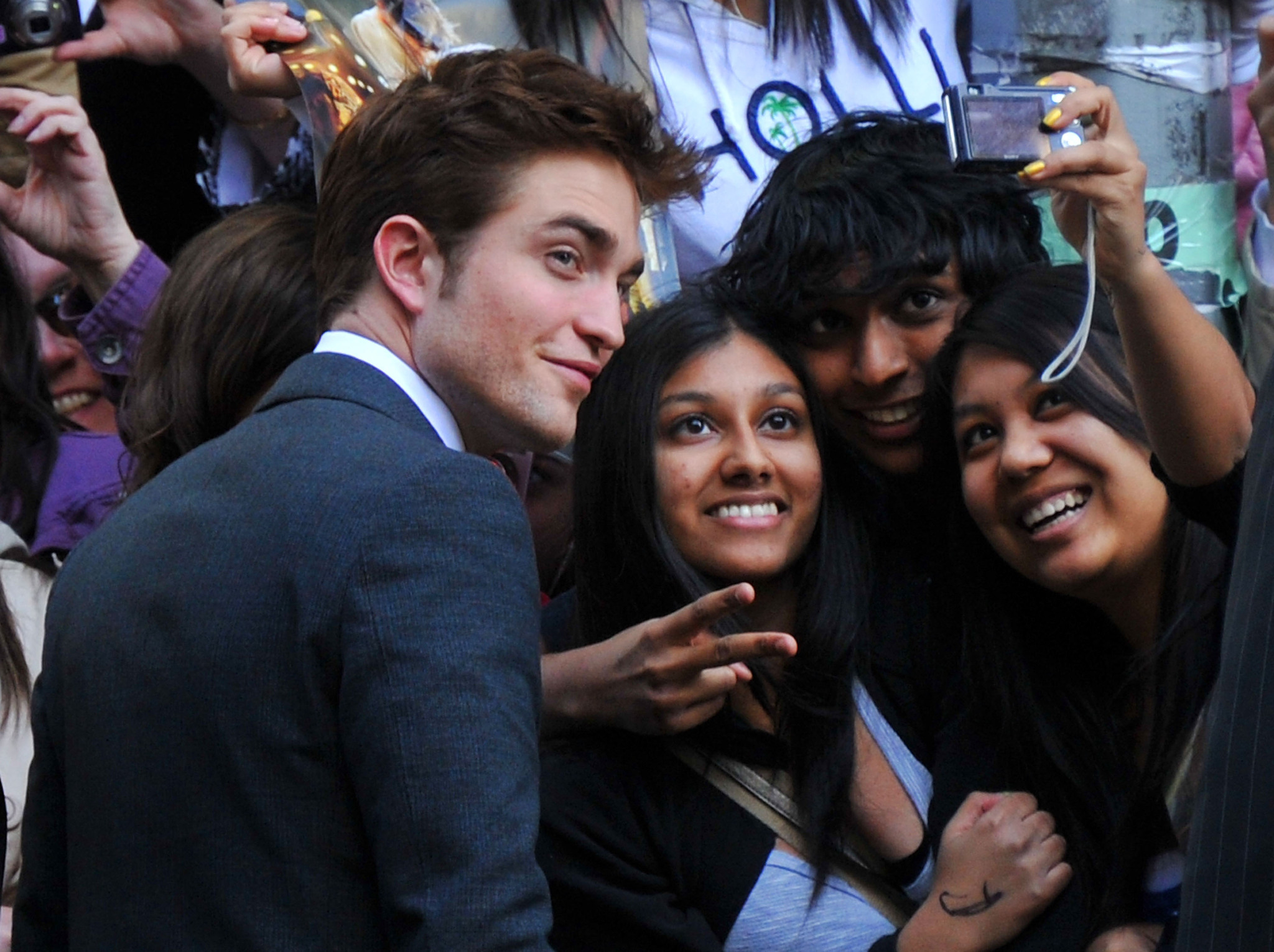 Robert Pattinson at event of Vanduo drambliams (2011)