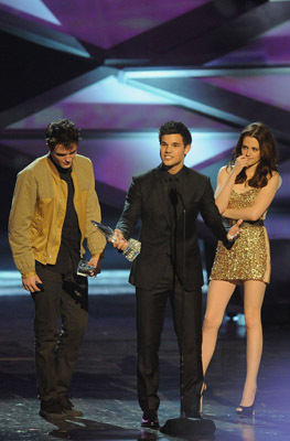 Kristen Stewart, Taylor Lautner and Robert Pattinson