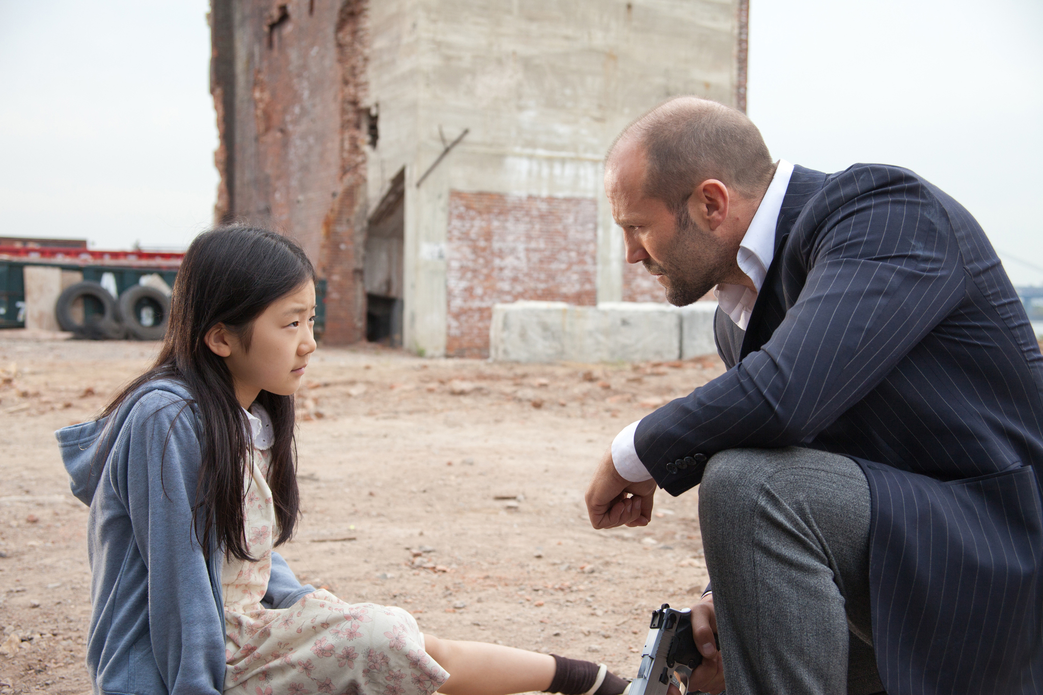 Still of Jason Statham and Catherine Chan in Profas (2012)