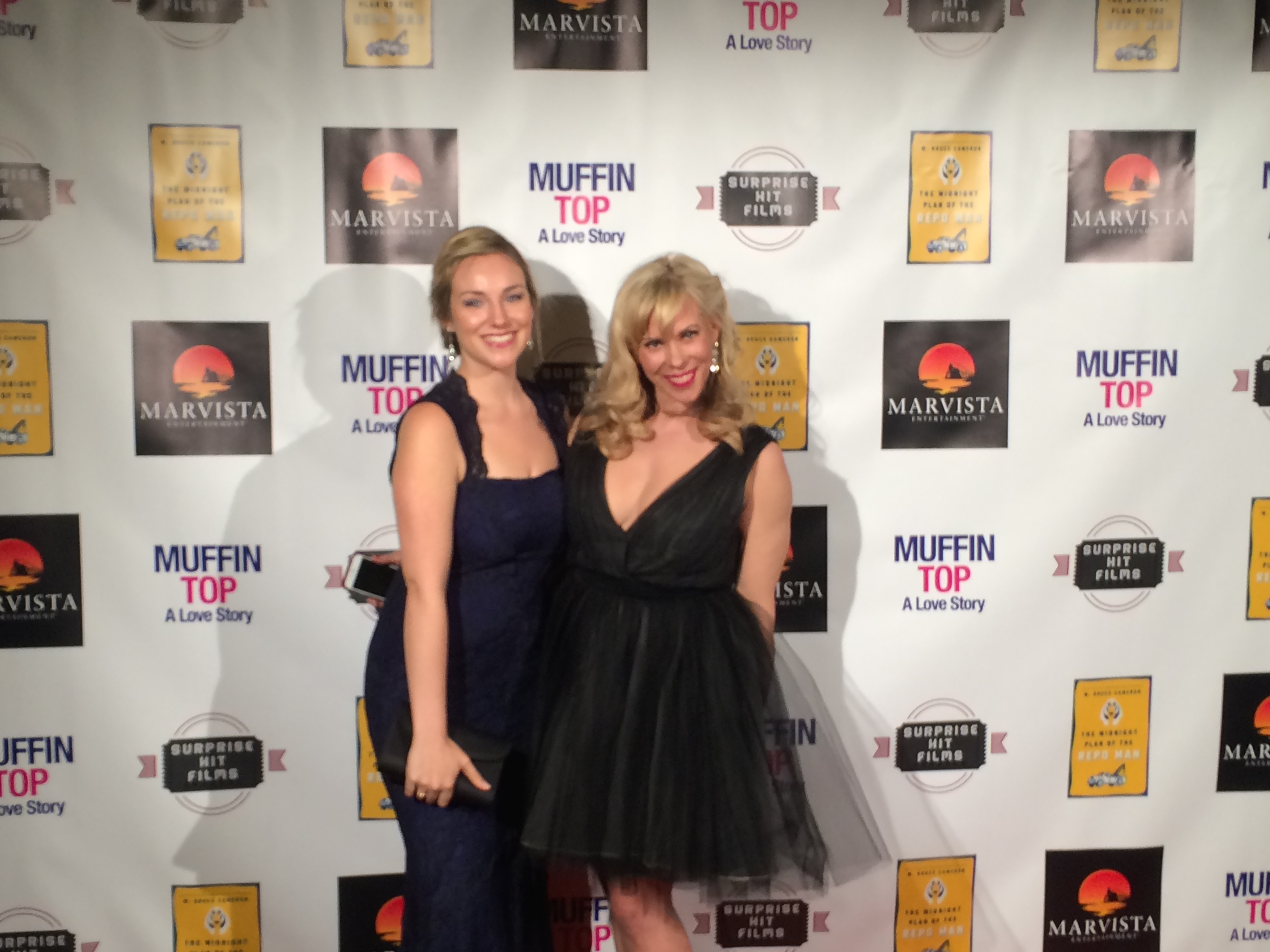 Kayla Banks with Cathryn Michon at 'Muffin Top: A Love Story' LA Premiere
