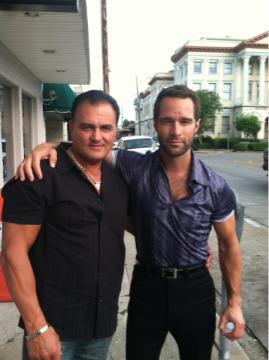 With Chris Diamantopoulos On Set ( Empire State )