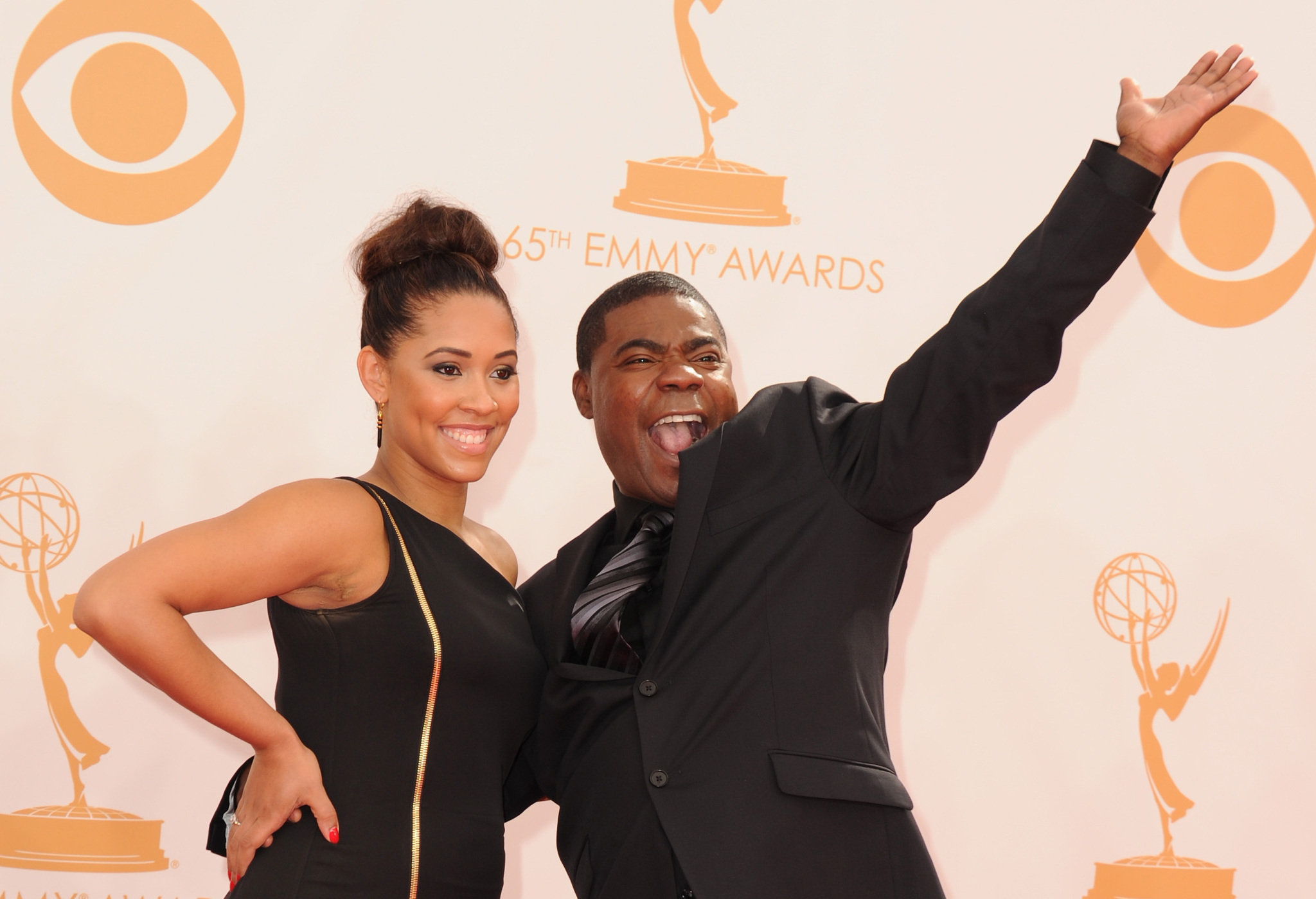 Tracy Morgan and Megan Wollover