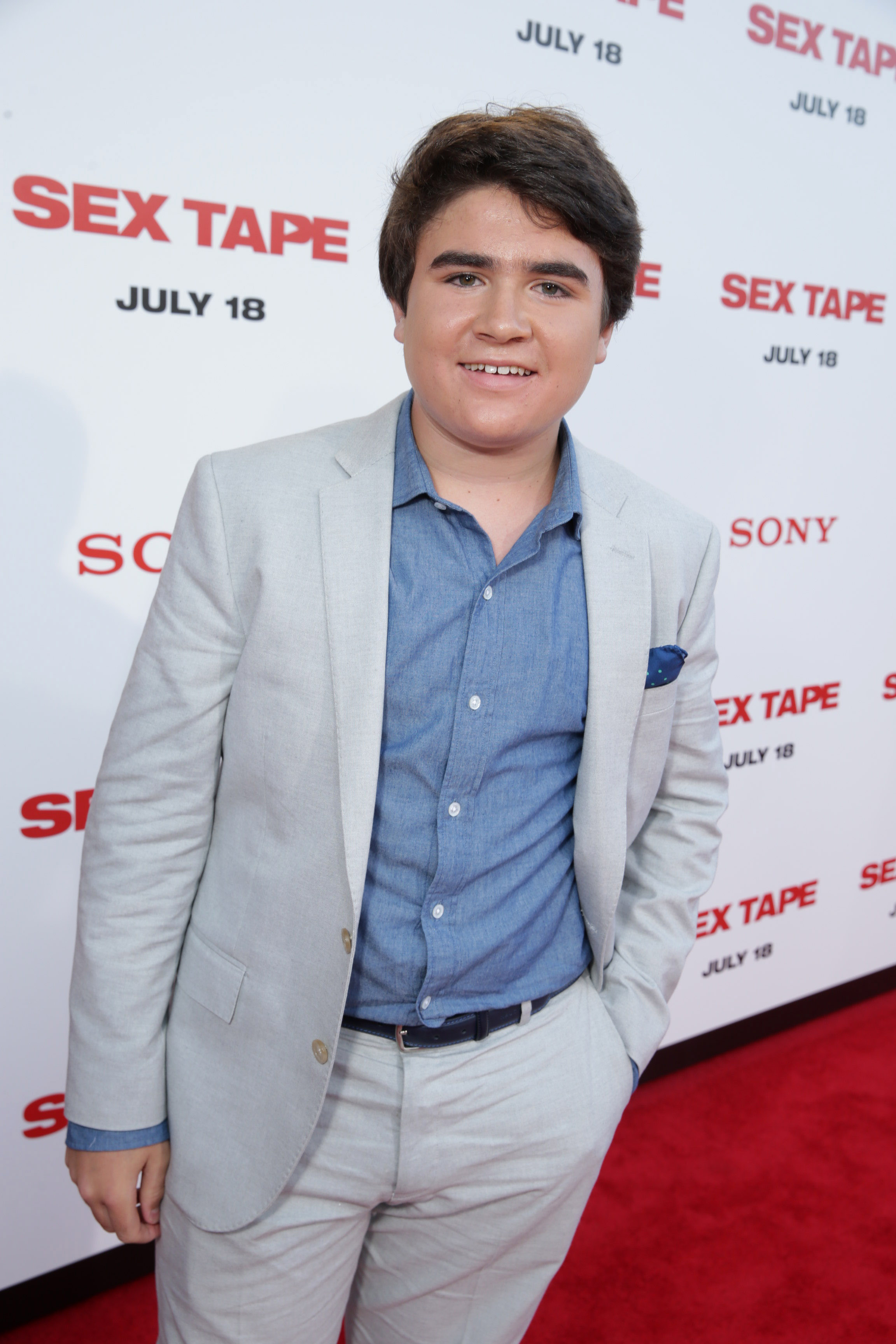 Harrison Holzer at Columbia Pictures' Premiere of SEX TAPE.