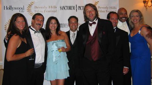 At Beverly Hills Film Festival - Winning Best Director Award for 